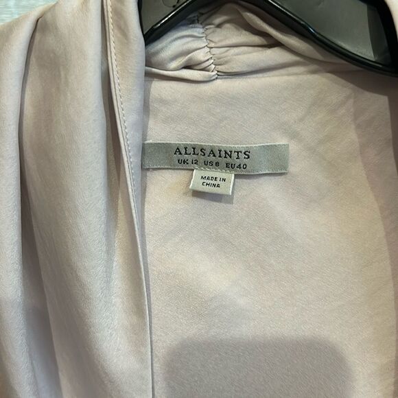 Allsaints cream dress cover up. Size 8 - Picture 4 of 6